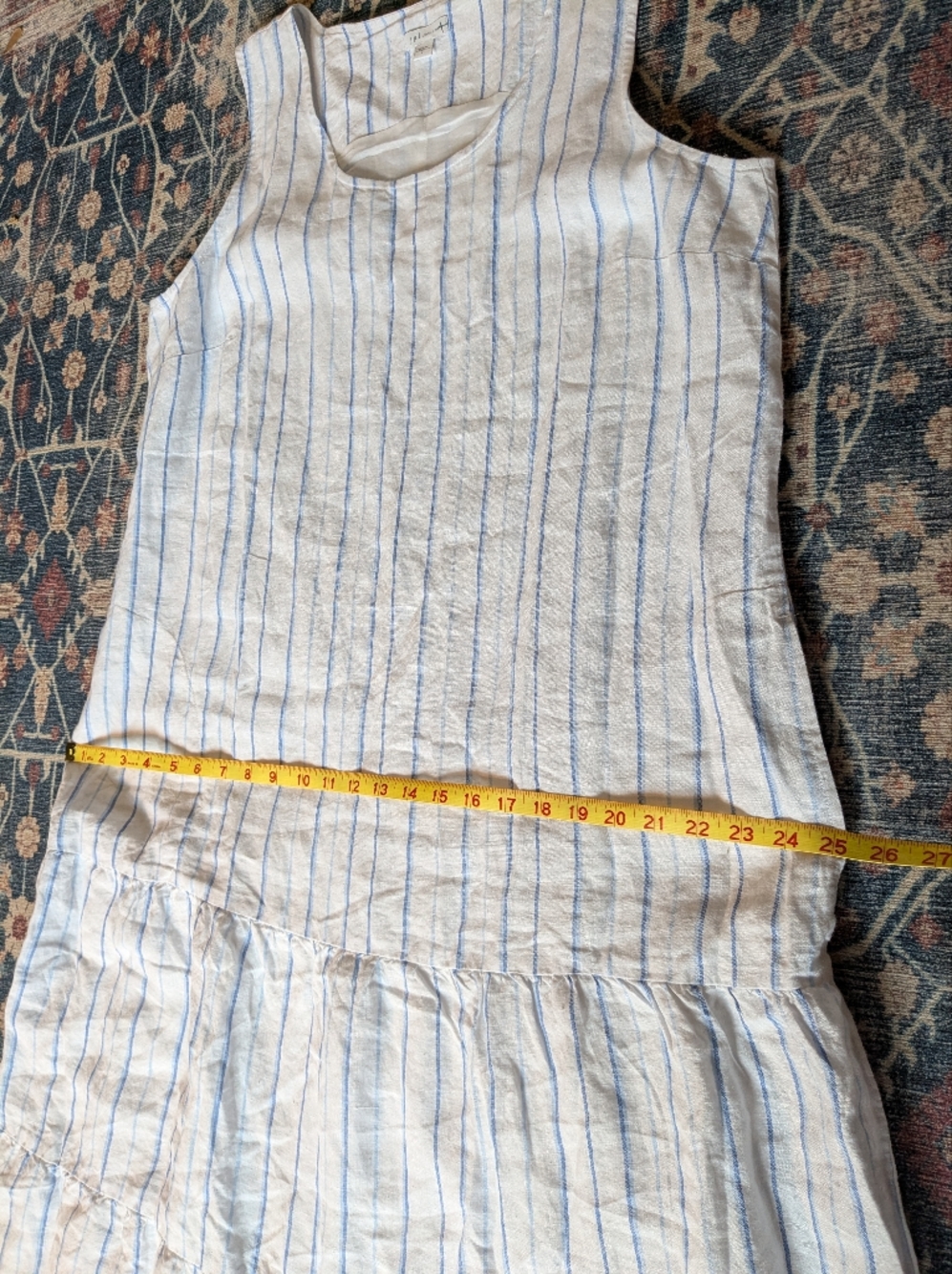 J Jill Love Linen Maxi Dress - Picture 3 of 8